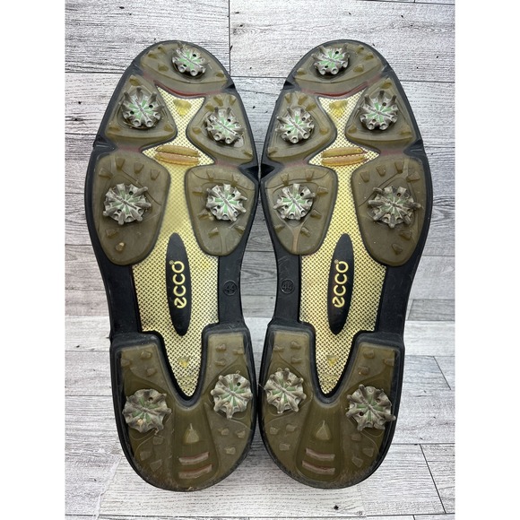 Ecco Shoes Mens Size 44 Golf Spikeless Comfort Arch Support‎ Leather Lace Up main image 11